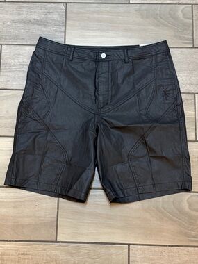 Jordan Black Men's Flat Front Athletic Shorts